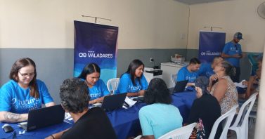 Residencial Valadares: Ação social da Águas de Valadares leva atendimento para dentro da comunidade