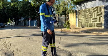 Águas de Valadares utiliza tecnologia para identificar vazamentos não visíveis